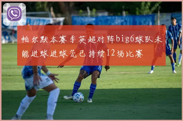 帕尔默本赛季英超对阵big6球队未能进球进球荒已持续12场比赛
